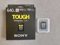 Card memorie SONY CFexpress Type A 640GB