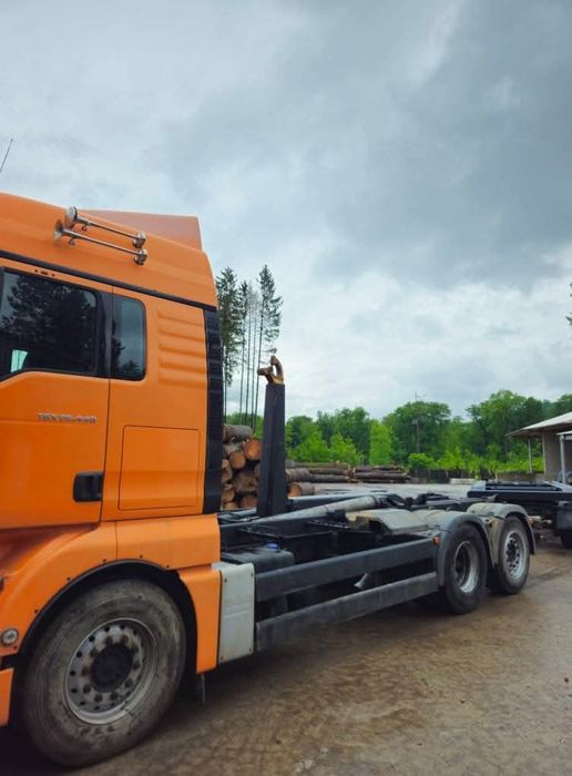 Man tgx 26.440 Euro 5 abrollkipper container