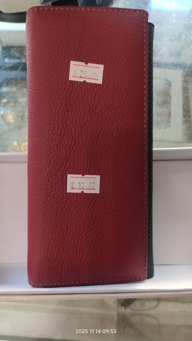 Портмоне естествена кожа