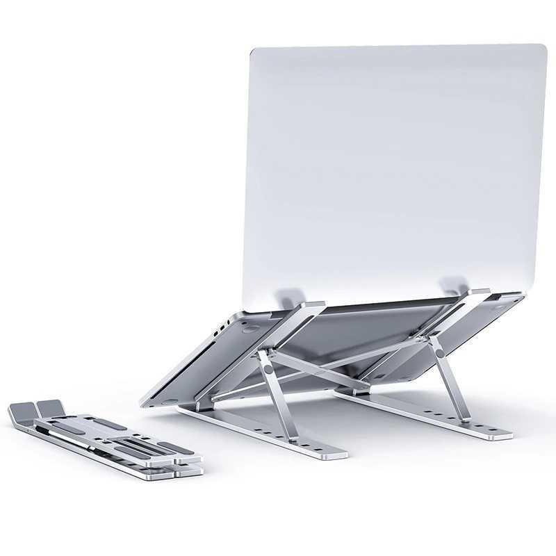 Suport laptop, tableta birou, stand reglabil universal Aluminiu NOU!
