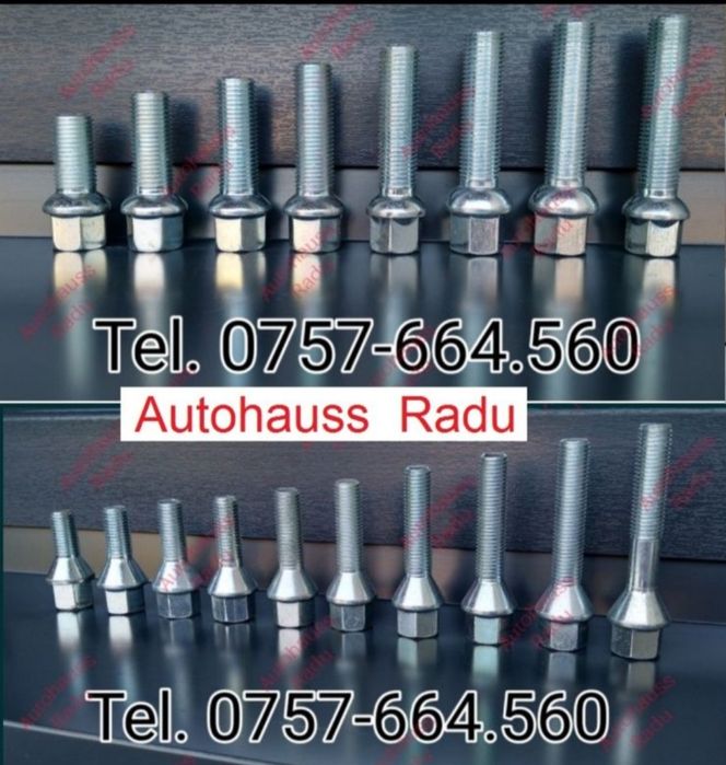 Prezoane cu pas marunt M12 x 1.25  Fiat Lancia Alfa Romeo  Peugeot ,
