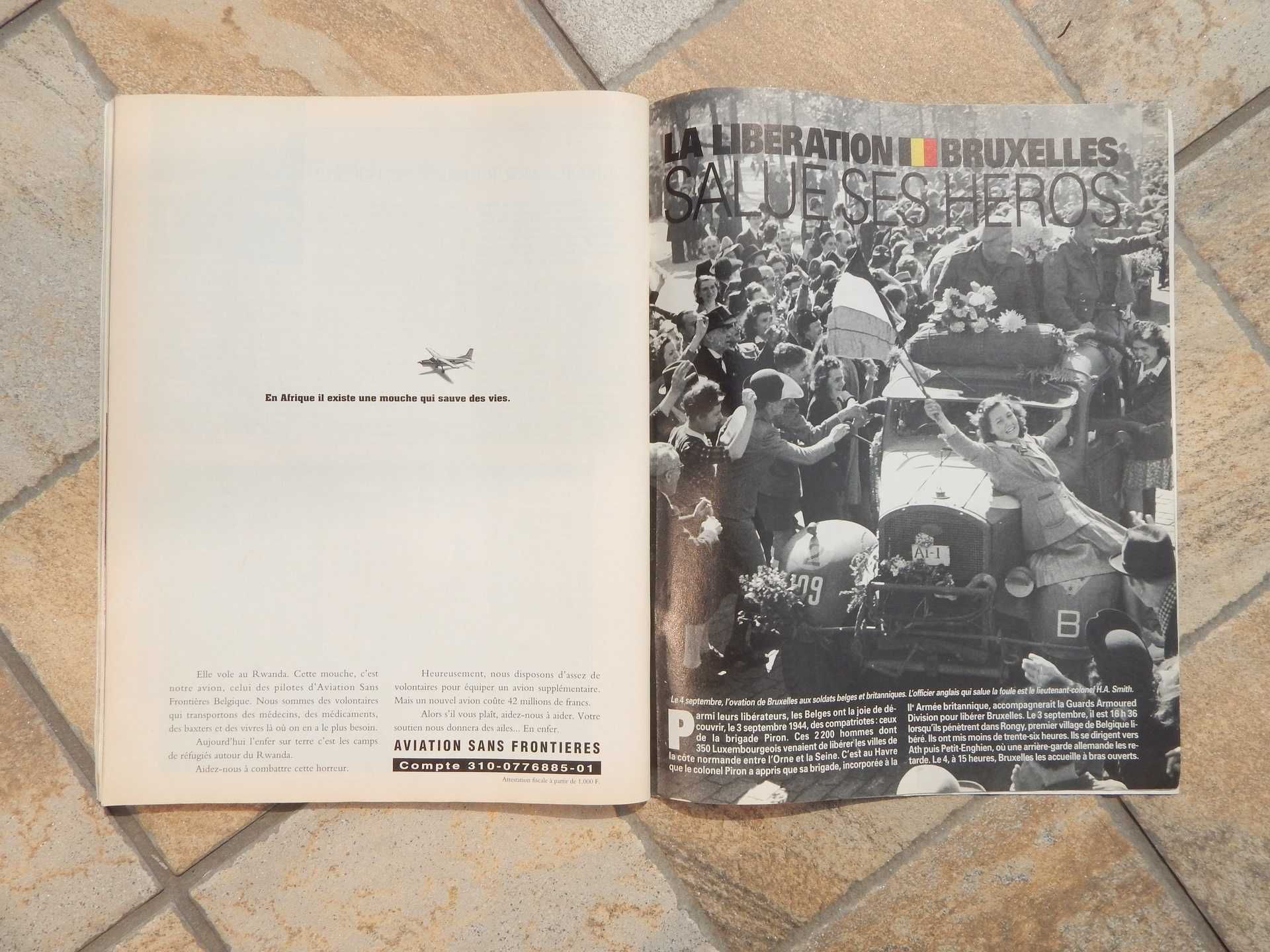 Revista Paris Match 1 sept 1994 50 de ani de la eliberarea Frantei