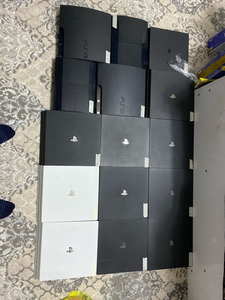 Playstation 4pro 4slim  3pro 3 slim 5disk disksiz