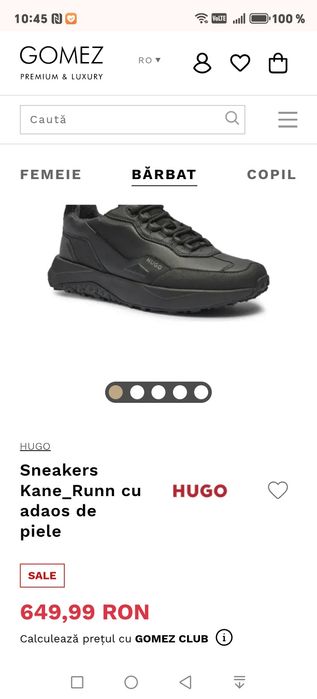 Adidasi bărbați piele original