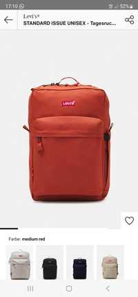 Rucsac ghiozdan backpack levis nou maroon