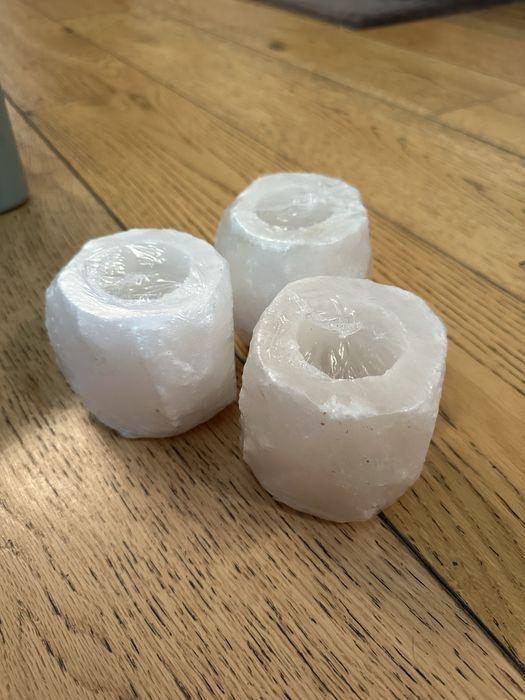 Suport lumanari din sare