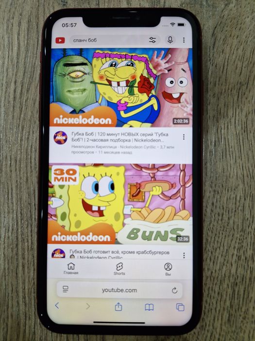 Apple XR, память 64 гб, RED product, за 55000 тг.