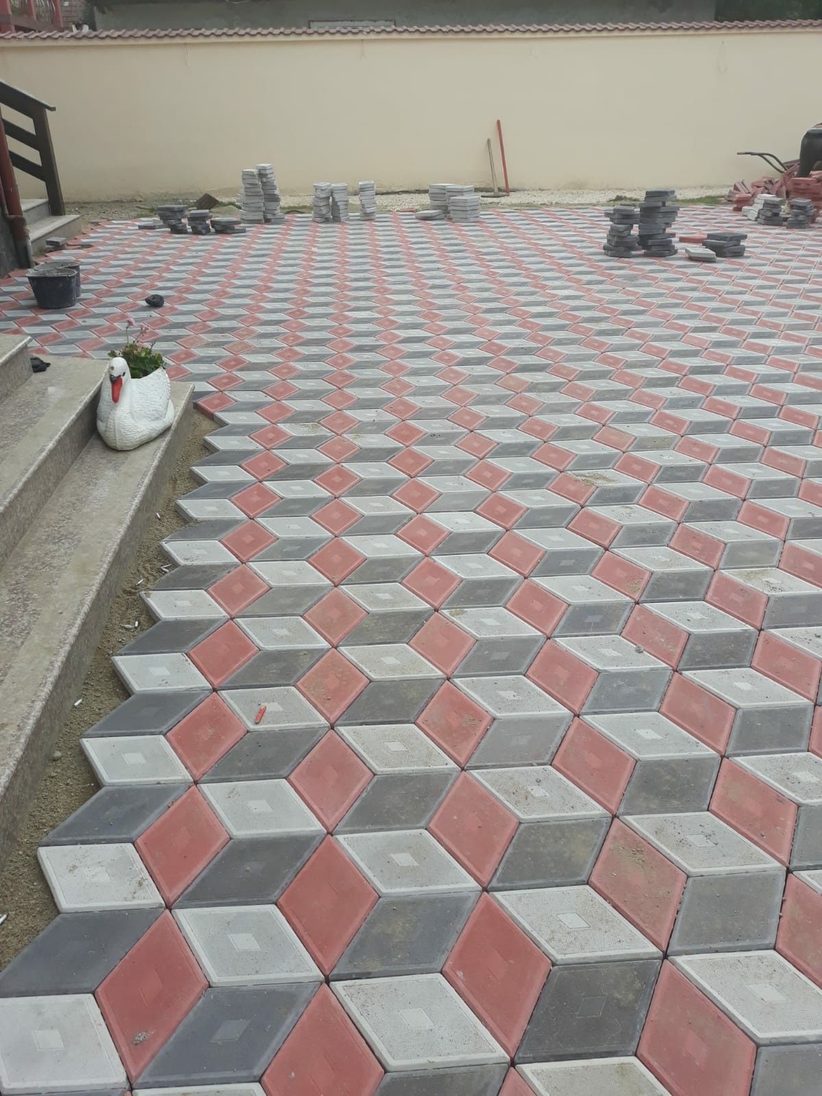 Pavaje Pavele Dale din beton - Model 40x45 pentru zone rezidentiale