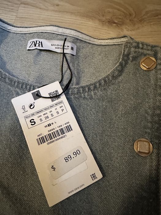 ПРОМО!!!Оригинална рокля ZARA USA