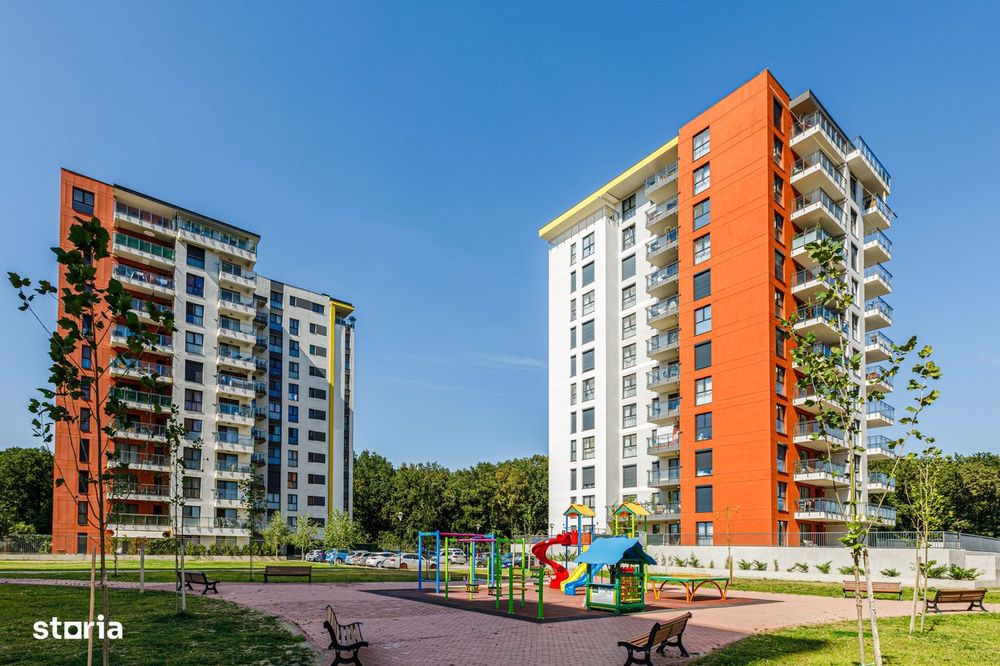 Apartament 3 camere, cu gradina,  zona de Nord, bloc nZEB - Comision 0