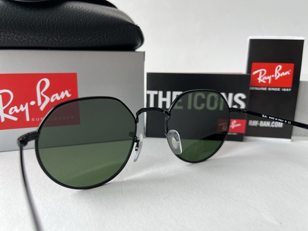 Ochelari de soare Ray Ban 3565 Jack Noi