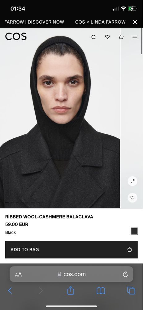 Balaclava COS/Caciulă tip cagulă