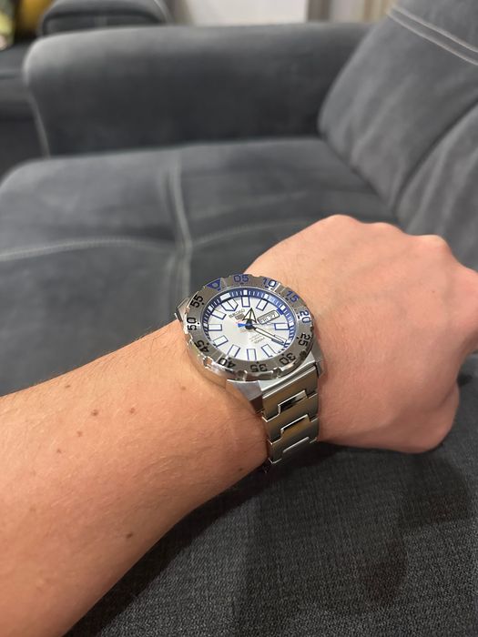 Seiko Monster Blue Ice Уникат!