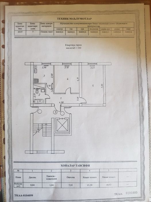 Ijaraga uy/ Аренда квартиры
