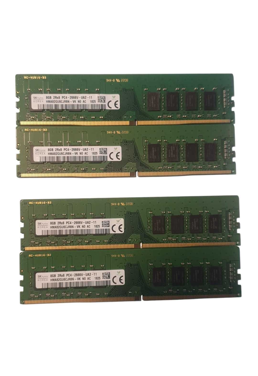 Kit 16GB DDR4 2666 Hynix pentru calculator, kit 2 x 8GB DDR4