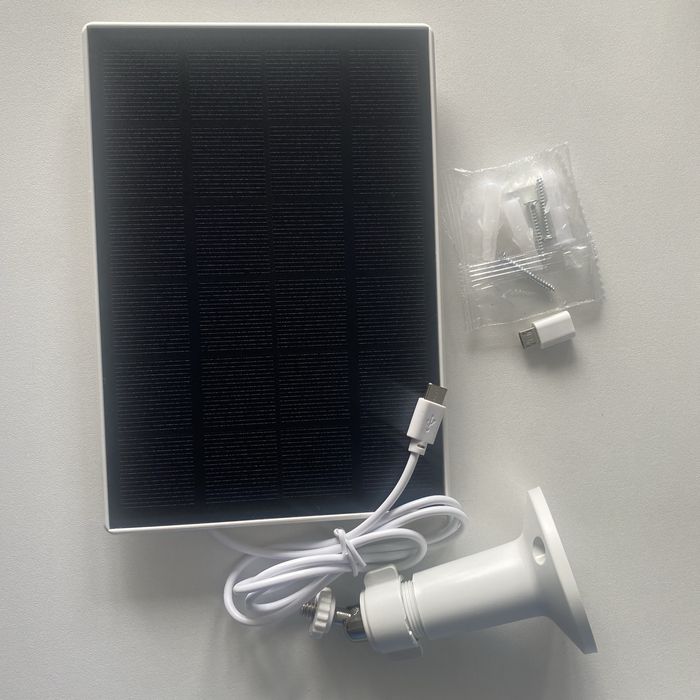 Соларен панел за охранителна камера 5v 3w