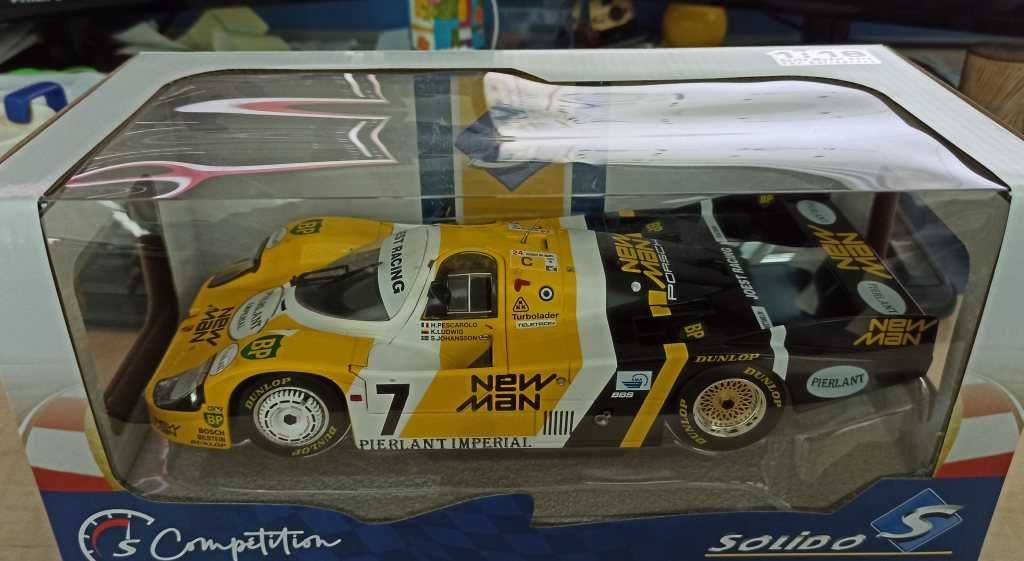 Macheta Porsche 956 LH Castigator Le Mans 1984 - Solido 1/18