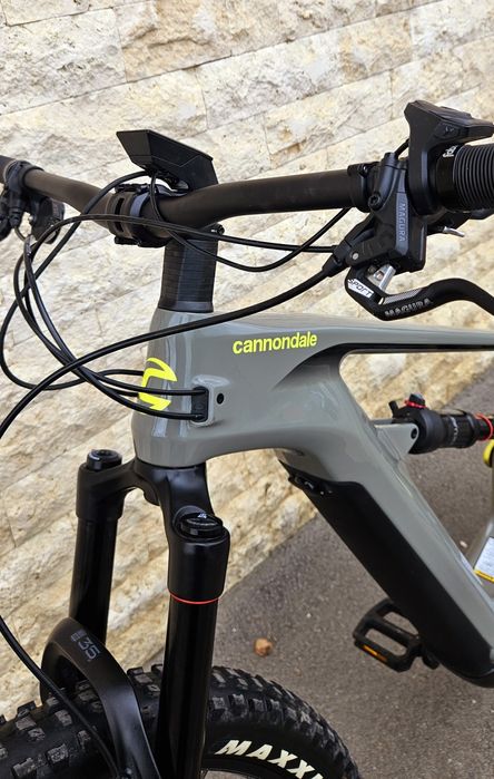 Bicicleta electrica carbon Bosch cannondale habit full suspension