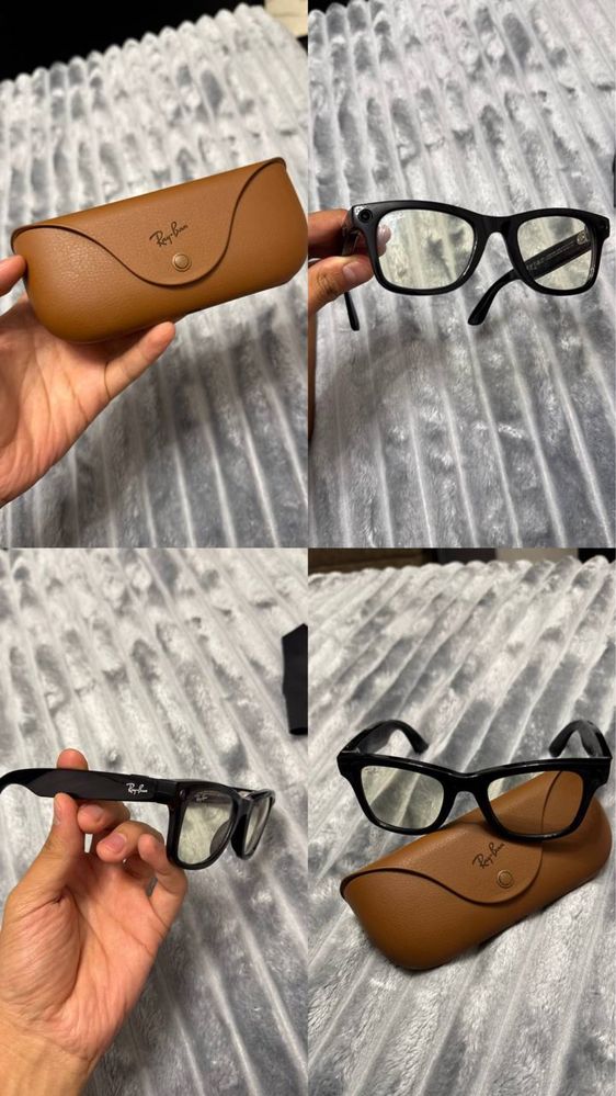 Ray Ban meta прозрачный