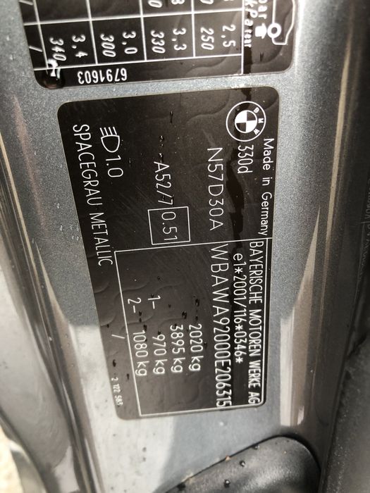 Продаваме бмв е92 330д 245кс. Bmw e92 330d 245hp.