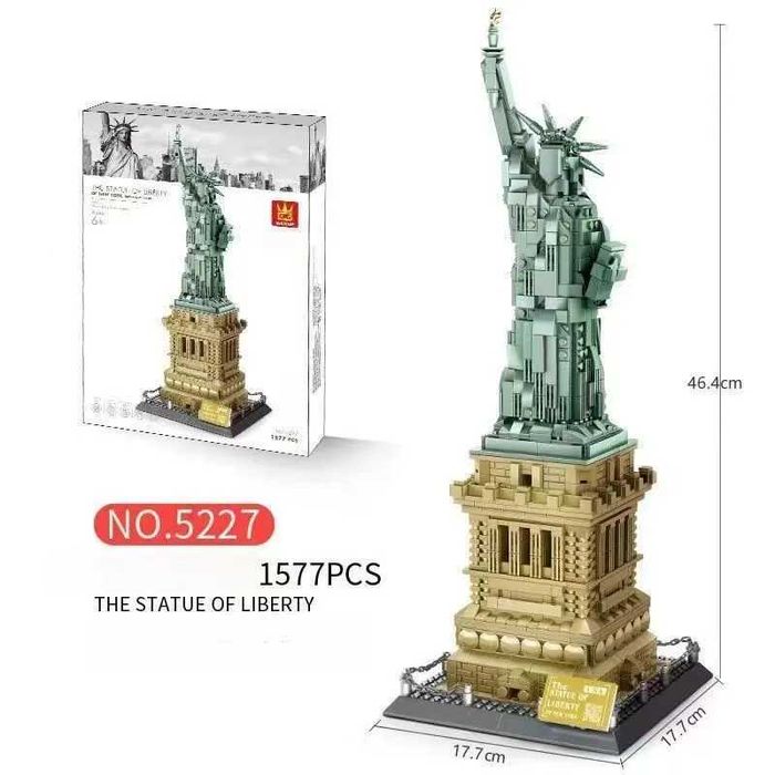 Интерьерный конструктор для детей и взрослых, Статуя Свободы