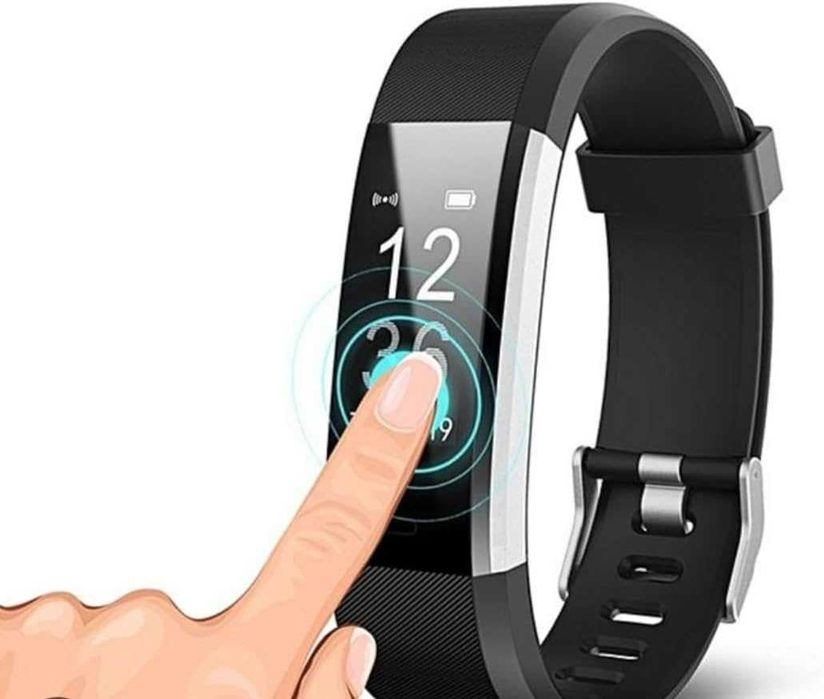 Смарт гривна Smart Band с пулсомер, крачкомер и Bluetooth свързаност