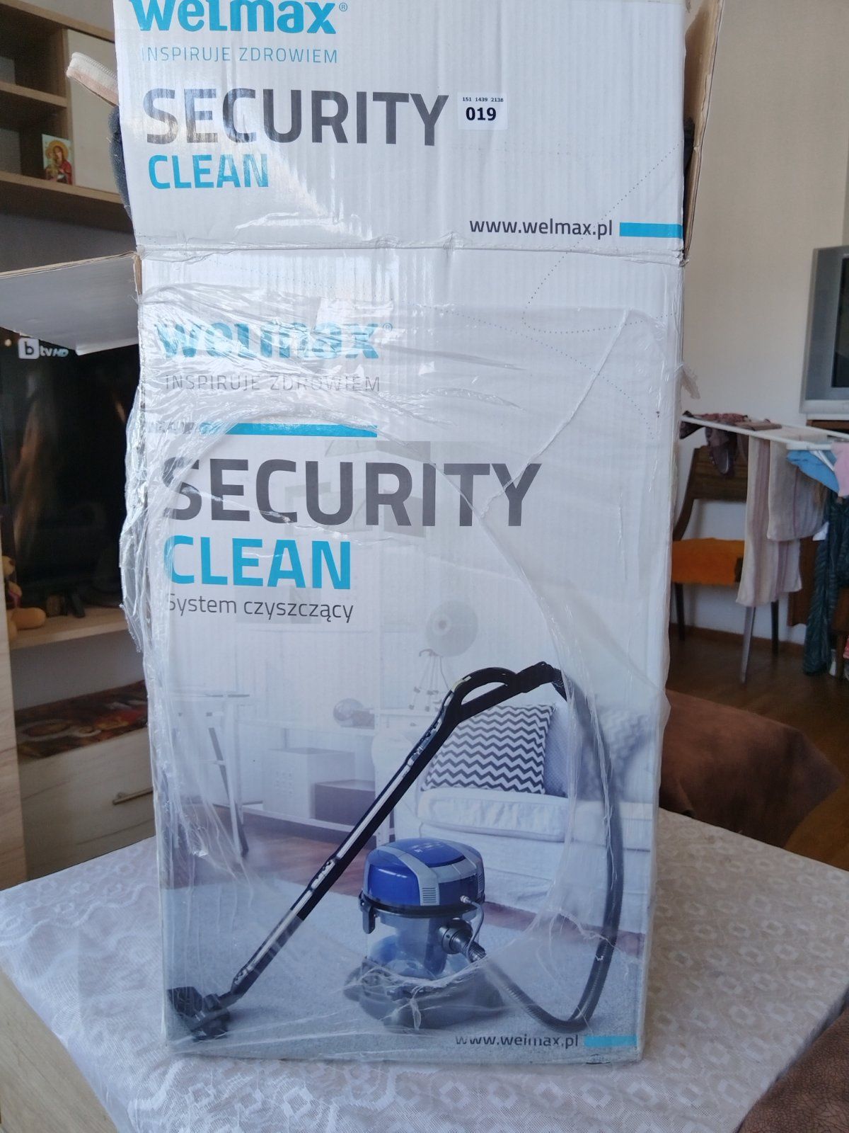 Security Clean Welmax Прахосмукачка