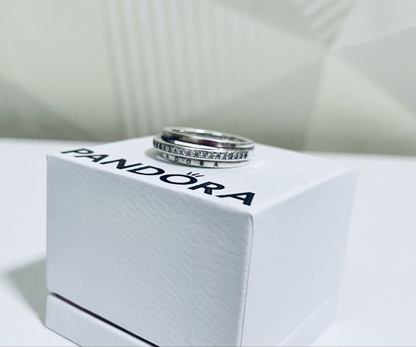 Пръстен Pandora Стъпка напред
