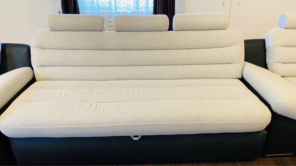 Vând set canapea + 2 fotolii – stare excelentă!