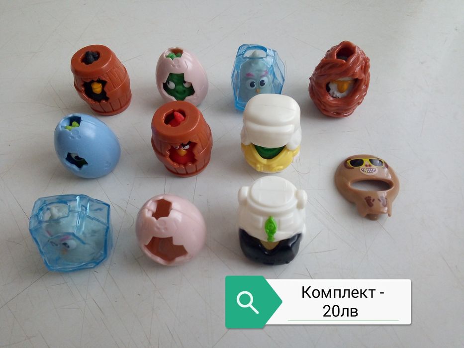 Детски фигурки, Лот 6 броя