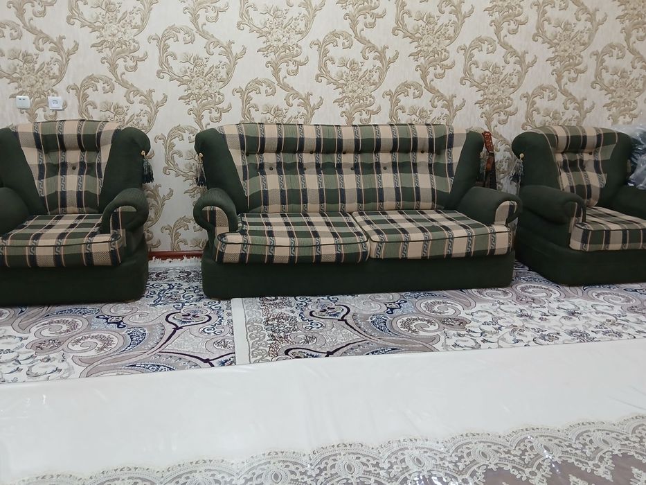 Мягкая мебель диван и кресло