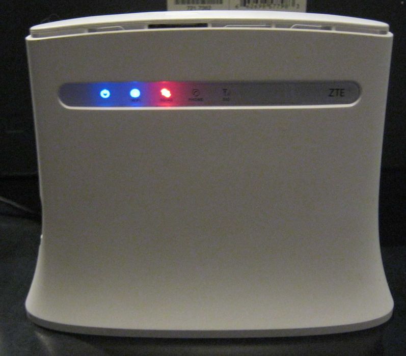 Router cartela SIM 4G LTE ZTE MF283V