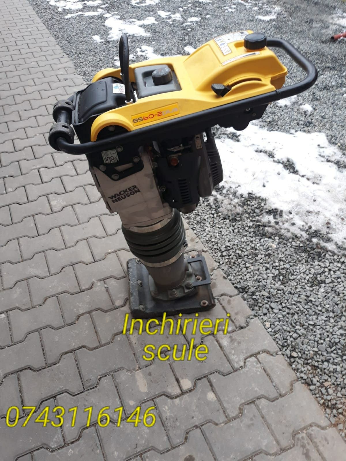 Inchiriez mai compactor ( berbec , iepure , broasca , ghilotina placa