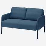Canapea Glostad Ikea, 2 locuri, albastru