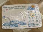 Patura de bebelusi tip Milestone, Babysnugg