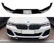 Prelungire Bara Fata BMW Seria 5 G30 G31 Mpaket 2020+ Negru Lucios