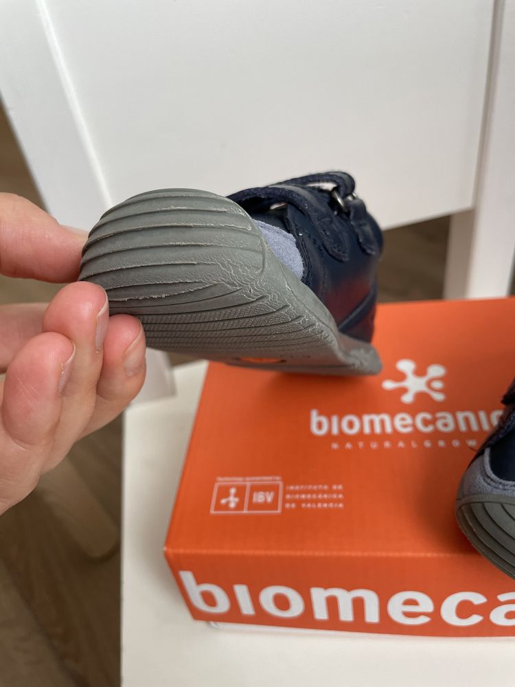 Кожени обувки за момче Biomecanics