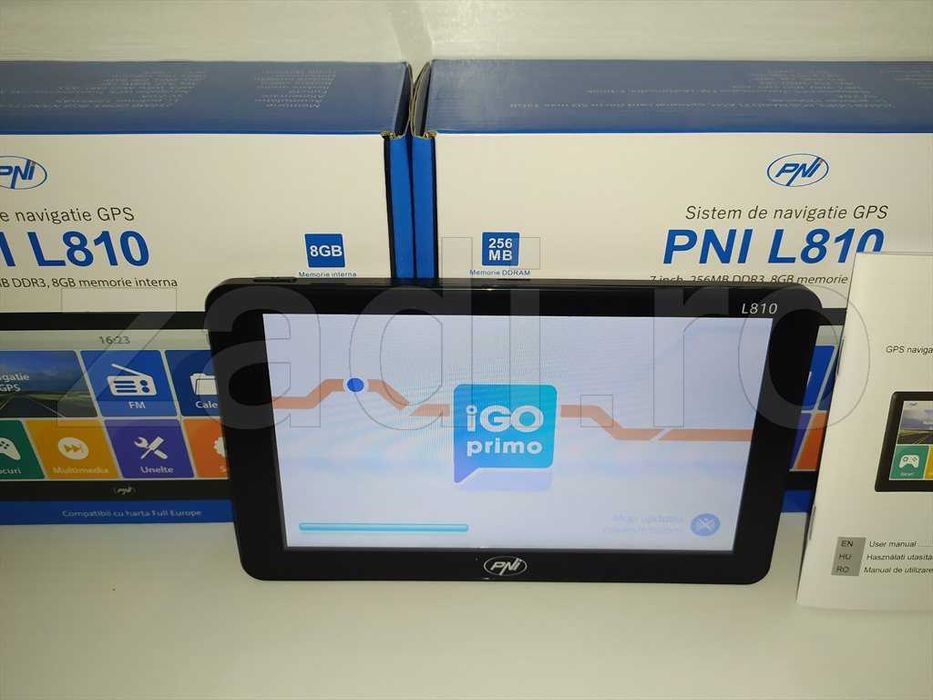 Gps-PNI-L810-camion-full europa(romania)-garantie 2ani