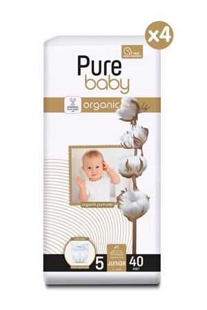БИО Памперси и гащички PureBaby Organic 18лв