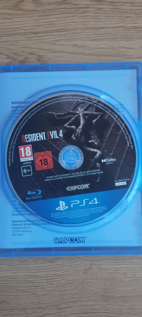 Resident evil 4 remake PS4