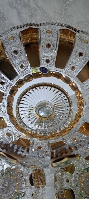 Чехословакия оргинал богема хрусталь вазы