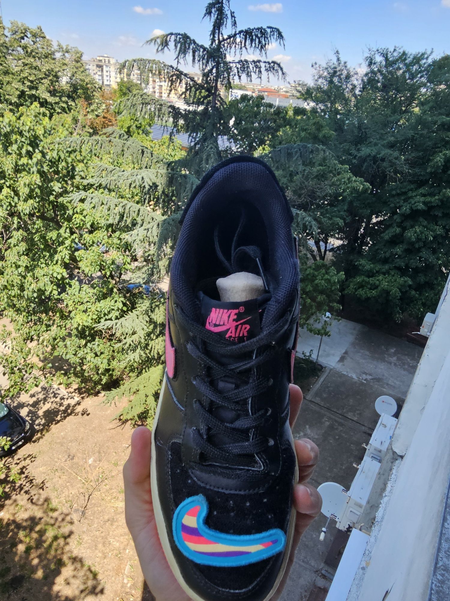 Дамски Nike Air Force 1/1 Hyper Pink найк еър форс 1
