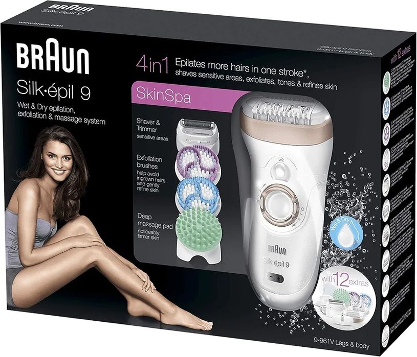 Epilator Braun Silk epil9 4 in 1