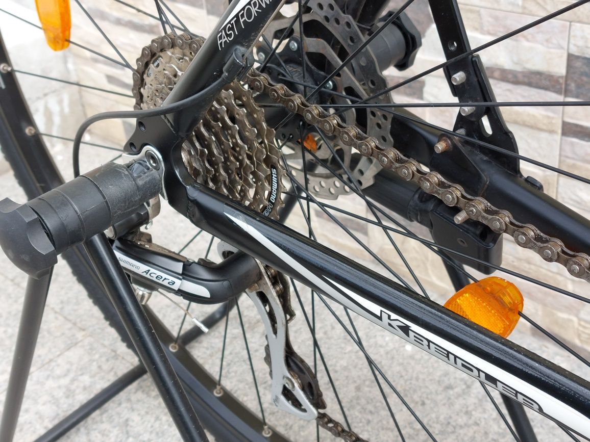 Немски алуминиев велосипед 28" Kreidler с хидравлики Shimano ПЕРФЕКТЕН