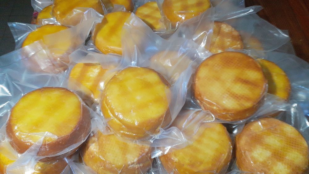 Cașcaval  afumat (produs BIO)