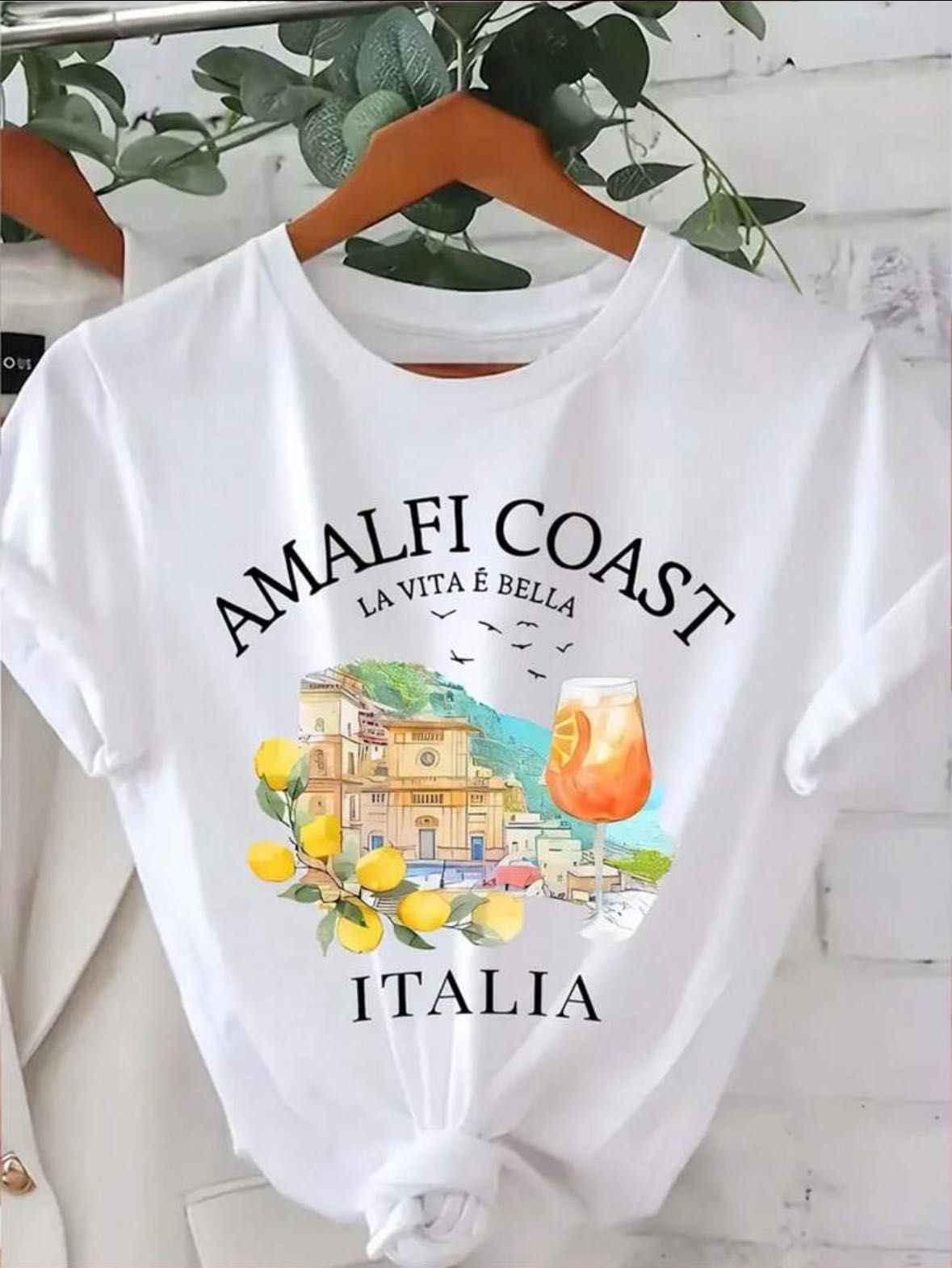 Дамски блузи с къс ръкав - S, M, L, XL нови