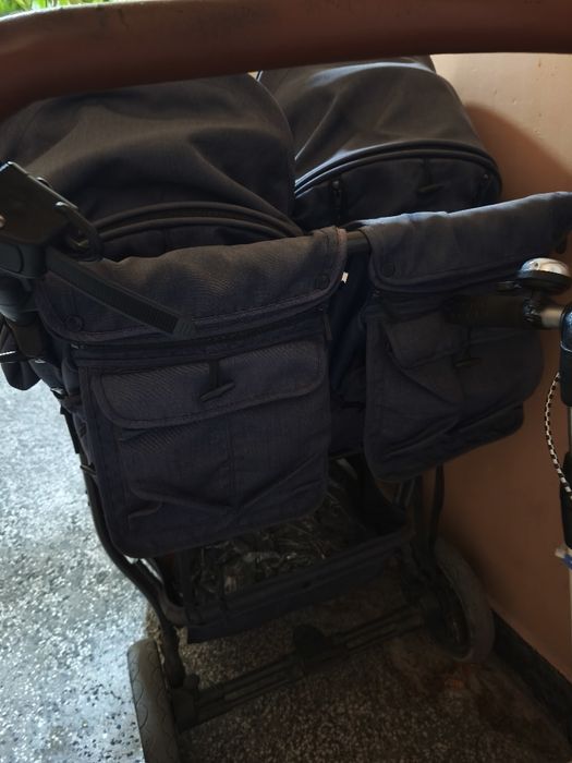 Количка за близнаци Baby monsters easy twin