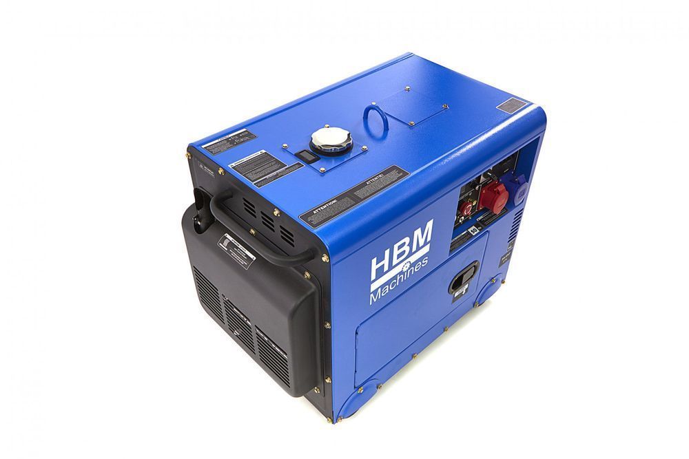 Generator silentios de curent pe diesel 7900w hbm