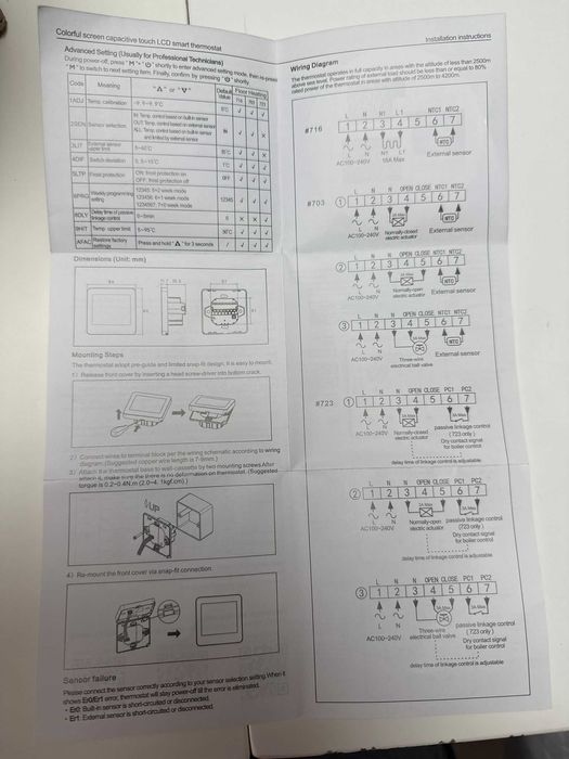 ambient termostat centrala gaz wifi ultra pardoseala senzor
