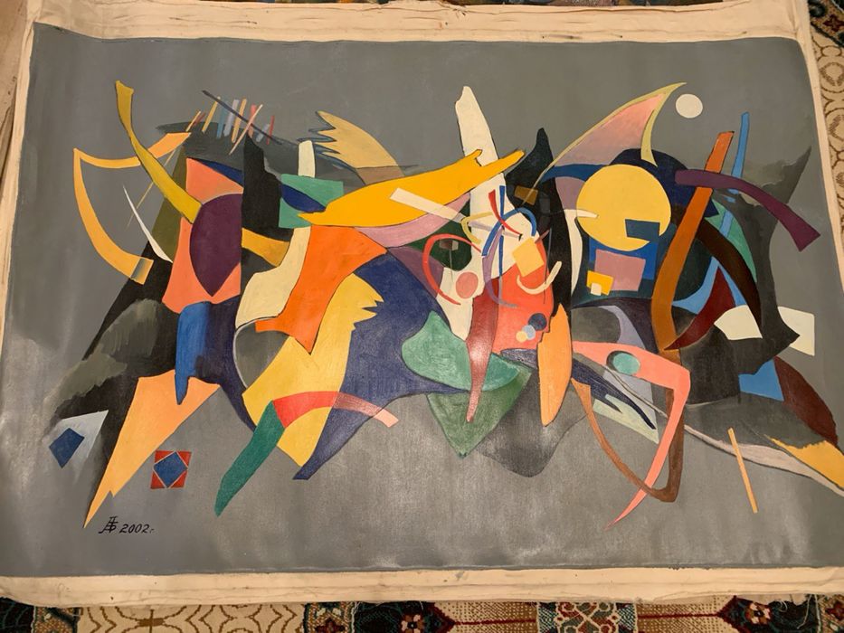 Картина известного узбекского художника Анвара Бахтиева